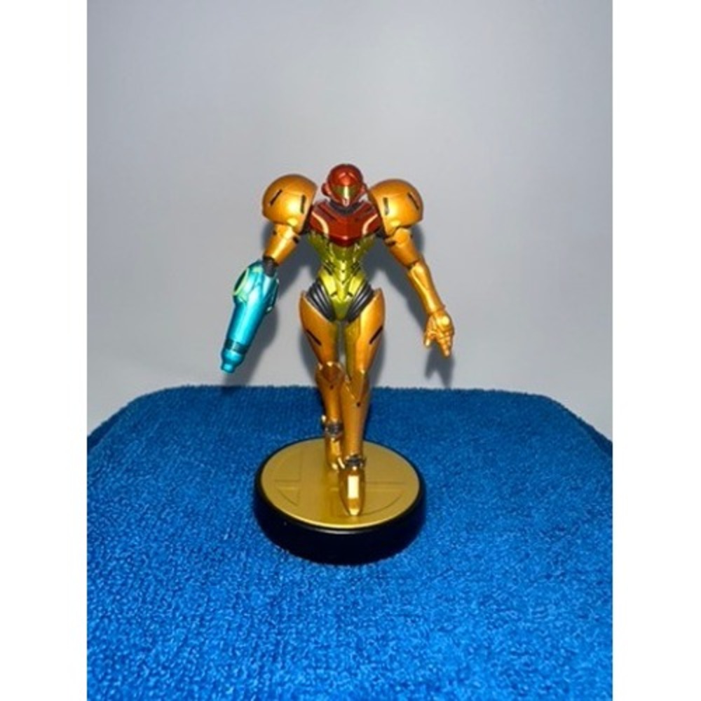 Nintendo Samus Amiibo Super Smash Bros Metroid Figure Loose